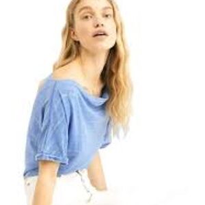 Free People Astrid Convertible Neck T-Shirt